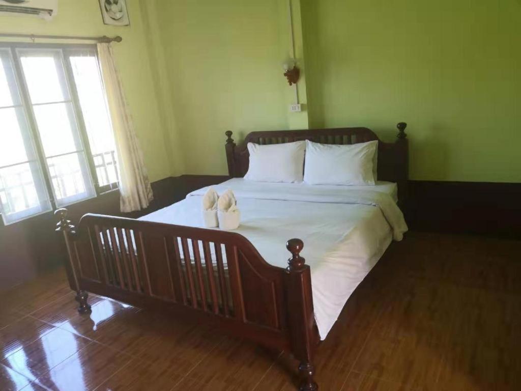 Riverside Garden Hostel Vangviang Kültér fotó